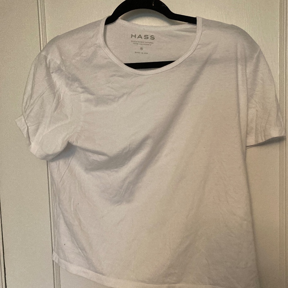 Hass White Tee, XL